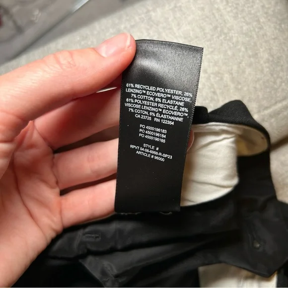 Aritzia Wilfred The Effortless Pant Black Size 2 - Picture 14 of 16